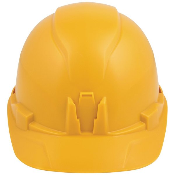 Hard Hat, Non-Vented, Cap Style, Yellow