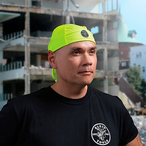 Cooling Do Rag, High-Visibility Yellow, 2-Pack
