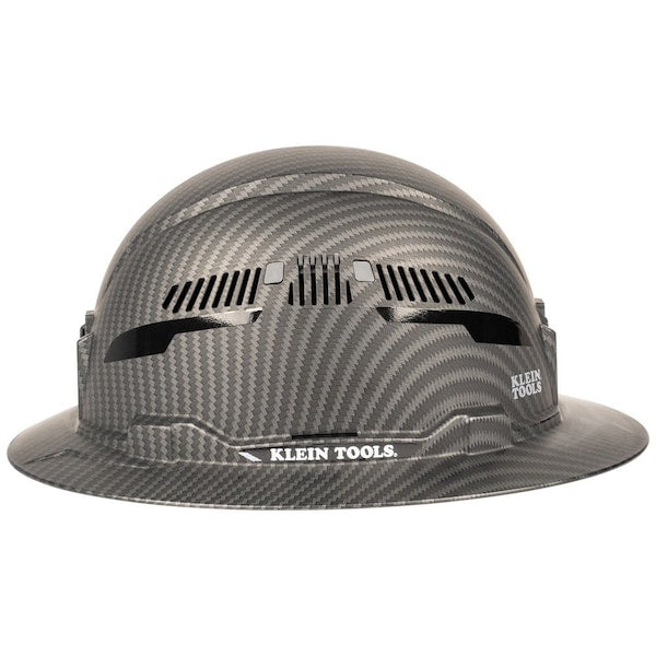 Hard Hat, Premium KARBN Pattern, Vented Full Brim, Class C