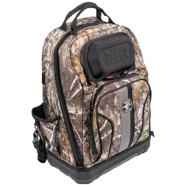 1680d Ballistic Weave Body; Hard Molded Polypropylene Bottom, 40 Pockets, Camo