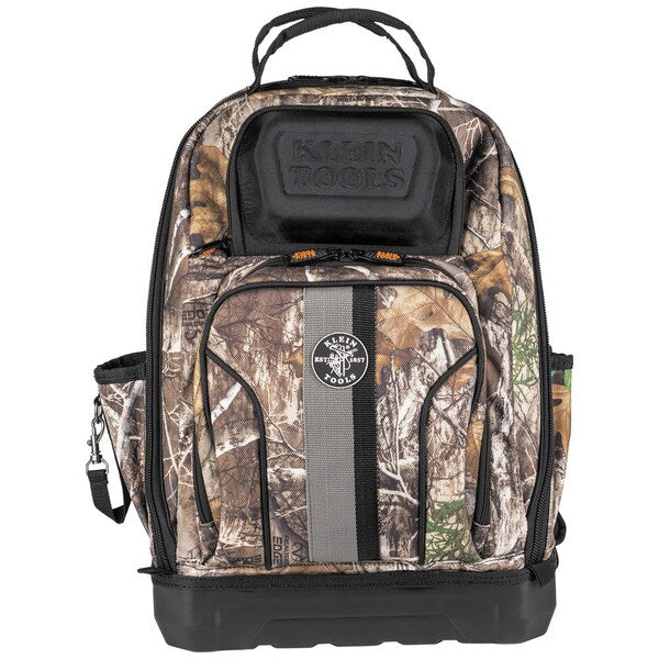 1680d Ballistic Weave Body; Hard Molded Polypropylene Bottom, 40 Pockets, Camo