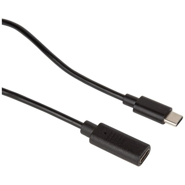 USB-C Male to Female Cable, 1.5-Foot