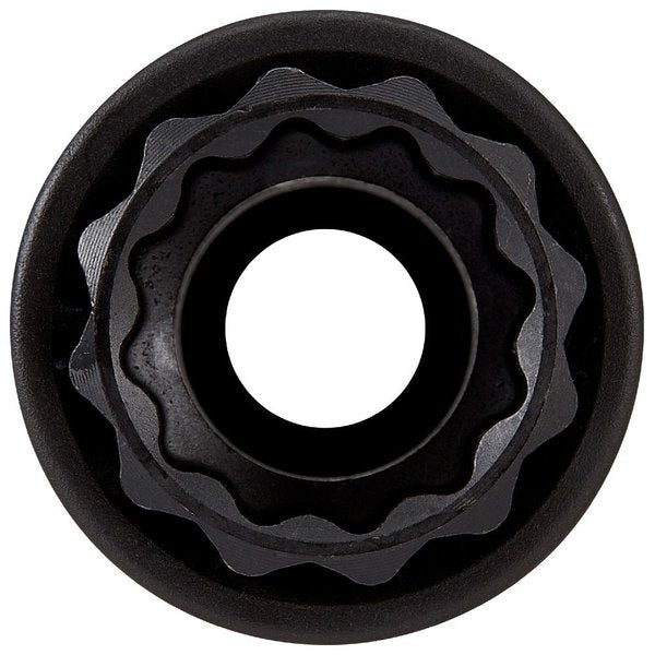 2-in-1 Metric Impact Socket, 12-Point, 24 x 19 mm