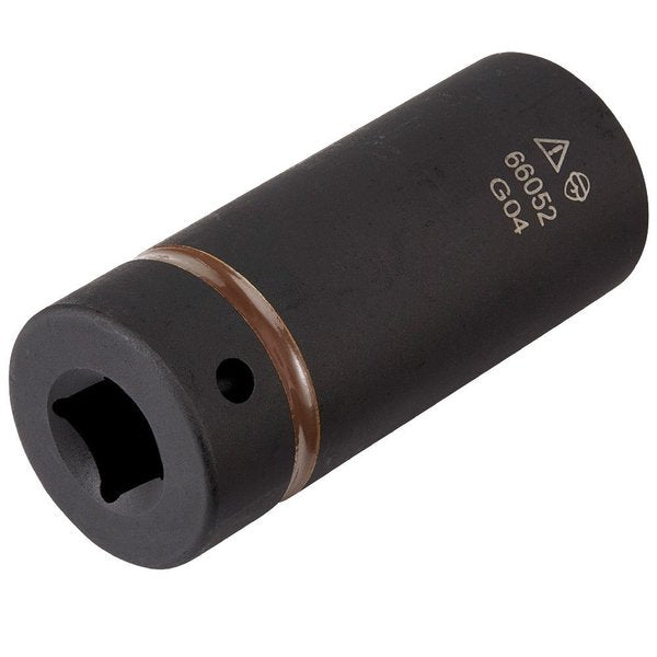 2-in-1 Metric Impact Socket, 12-Point, 24 x 19 mm