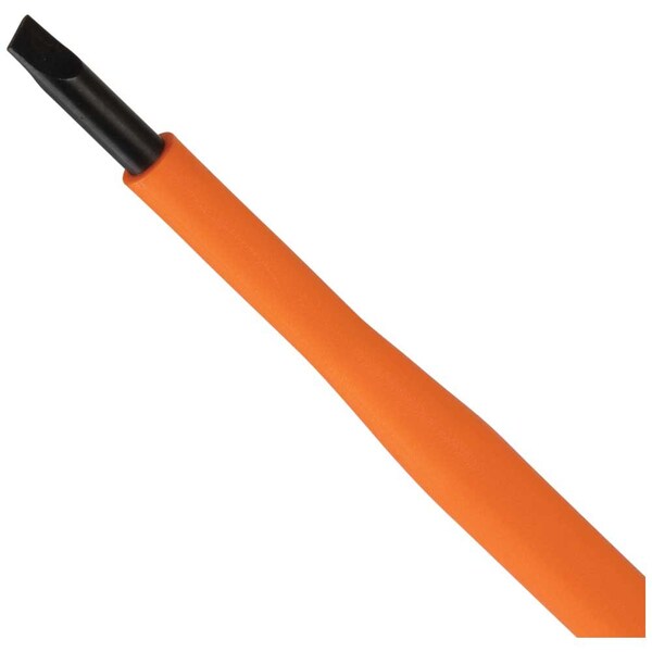 Insulated Screwdriver, 3/16-Inch Cabinet Tip, 6-Inch Round Shank