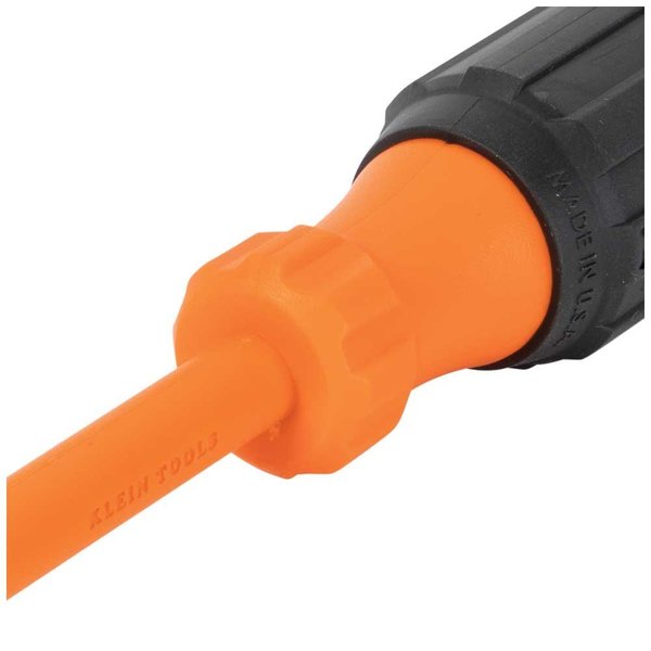 Insulated Screwdriver, #2 Phillips Tip, 6-Inch Round Shank