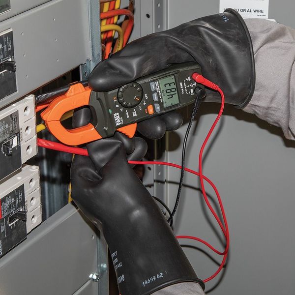 Digital Clamp Meter, AC Auto-Ranging 400 Amp with Temp