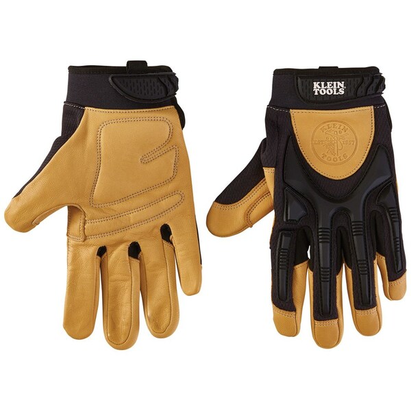 Leather Work Gloves, X-Large, Pair