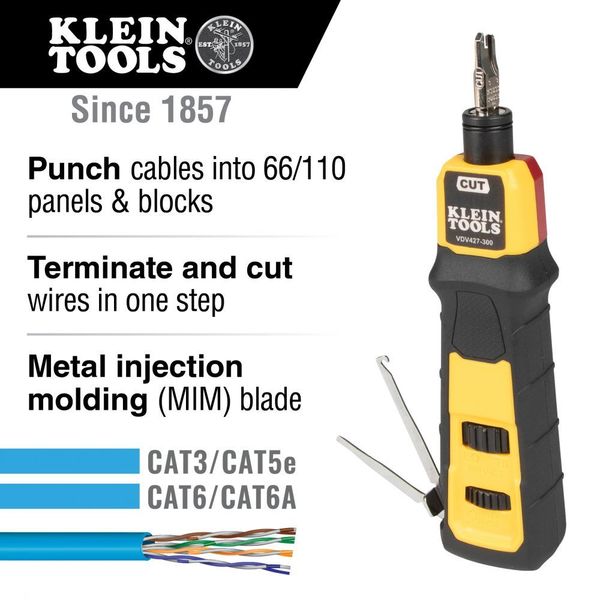 Impact Punchdown Tool, 66/110 Blade