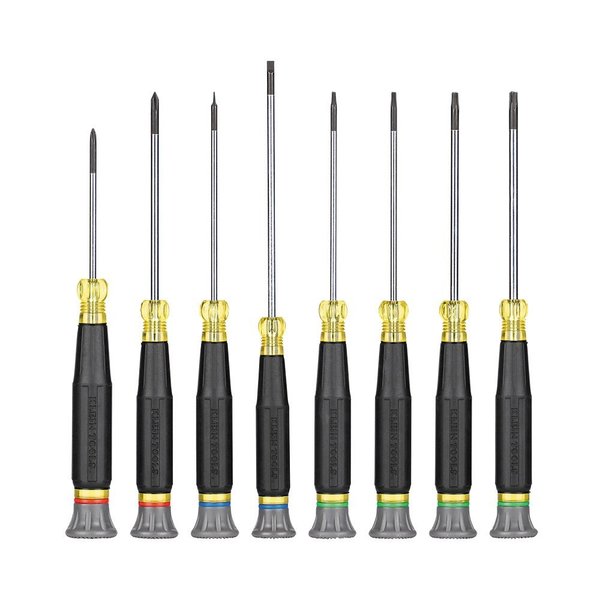 Precision Screwdriver Set, Slotted, Phillips, and TORX 8-Piece