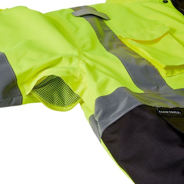 High-Visibility Winter Bomber Jacket, L