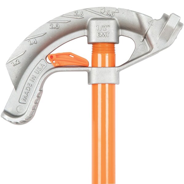 Aluminum Conduit Bender Full Assembly, 1/2-Inch EMT with Angle Setterâ¢