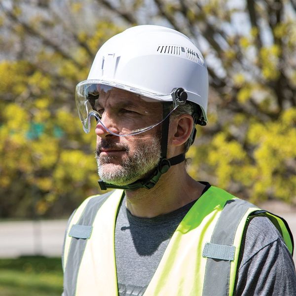 Safety Helmet Visor, Clear