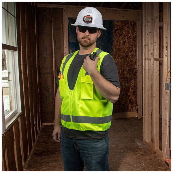 Safety Vest, High-Visibility Reflective Vest, XL