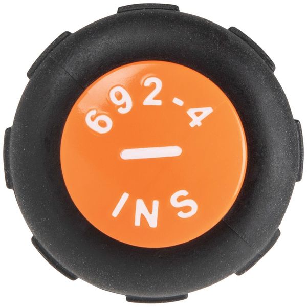 Slim-Tip Insulated Screwdriver, 1/4-Inch Cabinet, 4-Inch Round Shank