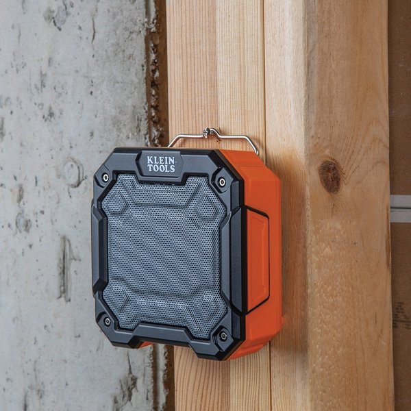 BluetoothÂ® Jobsite Speaker with Magnet and Hook