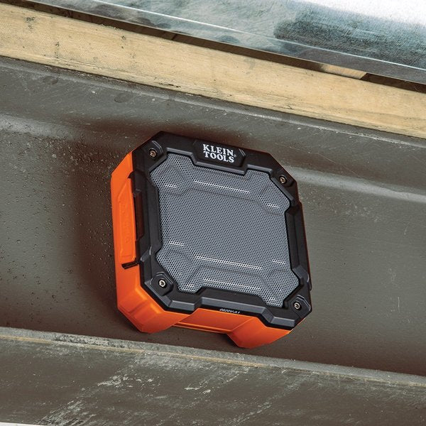 BluetoothÂ® Jobsite Speaker with Magnet and Hook
