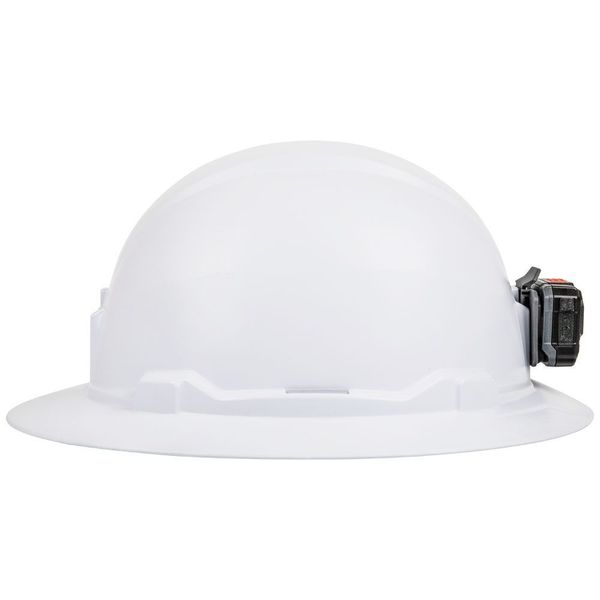Full Brim Hard Hat with Lamp, Type 1, Class E