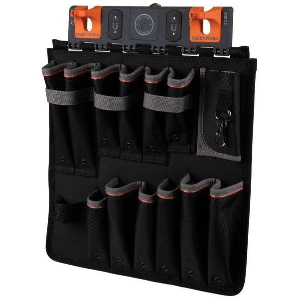 Gray/Black/Orange Polyester Ecosystem for Lineman Utility Buckets, 13 Pockets