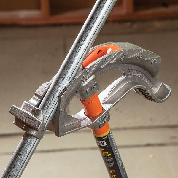 Aluminum Conduit Bender Full Assembly, 1/2-Inch EMT with Angle Setterâ¢