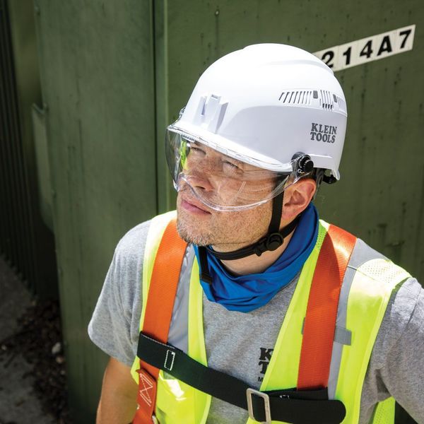 Safety Helmet Visor, Clear