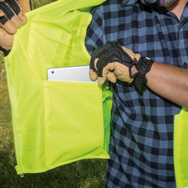 Safety Vest, High-Visibility Reflective Vest, XL