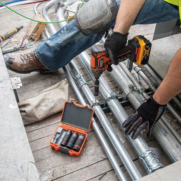 2-in-1 Impact Socket, 12-Point, 5/8 and 7/16-Inch
