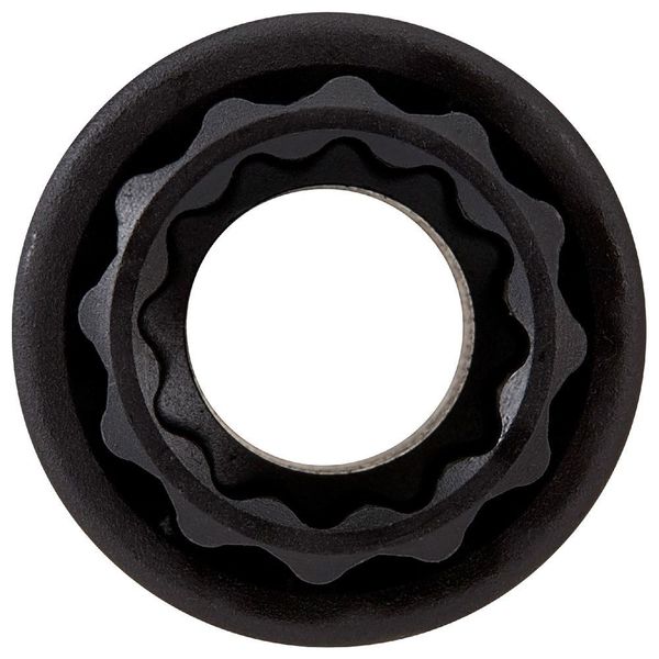 2-in-1 Metric Impact Socket, 12-Point, 17 x 13 mm