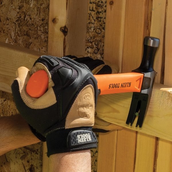 Straight-Claw Hammer, 18-Ounce, 15-Inch