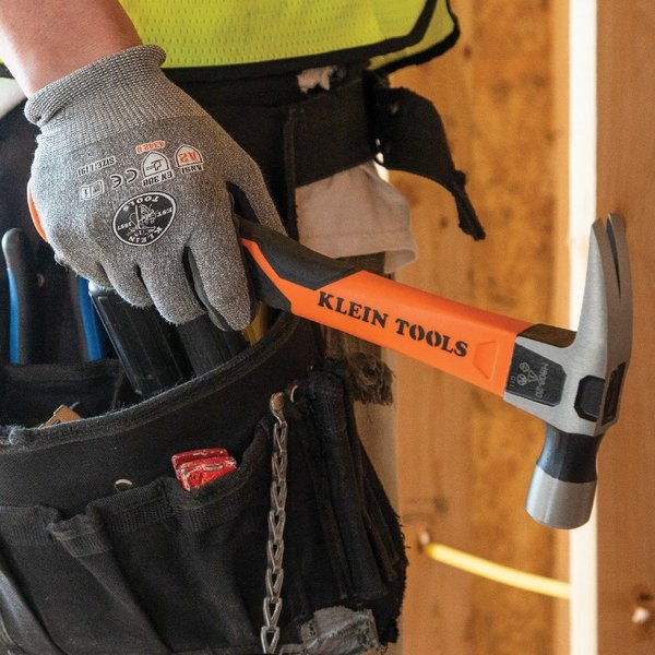Straight-Claw Hammer, 18-Ounce, 15-Inch