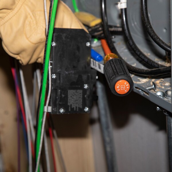 Slim-Tip 1000V Insulated Screwdriver, #2 Square, 4-Inch Round Shank