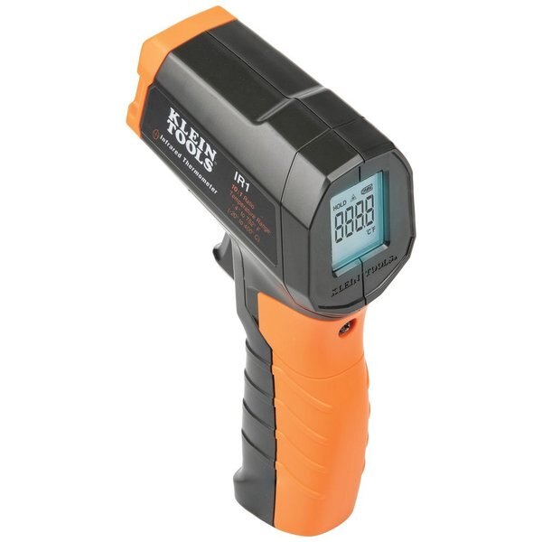 Infrared Thermometer with GFCI Receptacle Tester