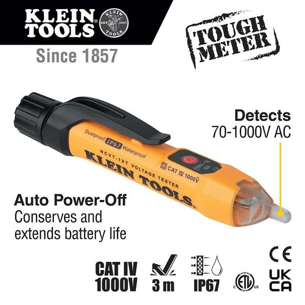 Non-Contact Voltage and GFCI Receptacle Premium Test Kit