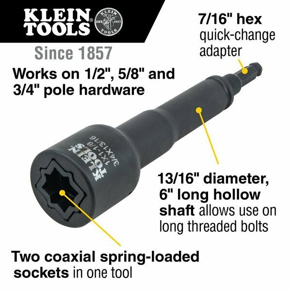 6-in-1 Impact Socket Set