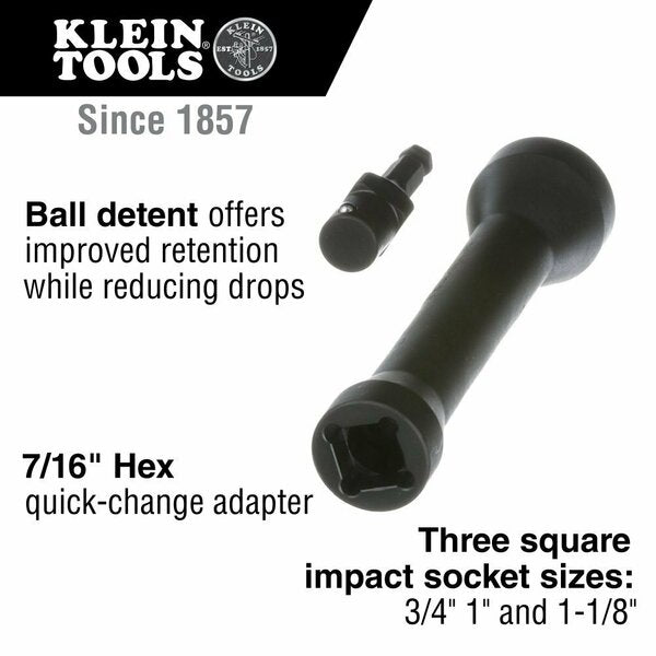5-in-1 Impact Socket Set