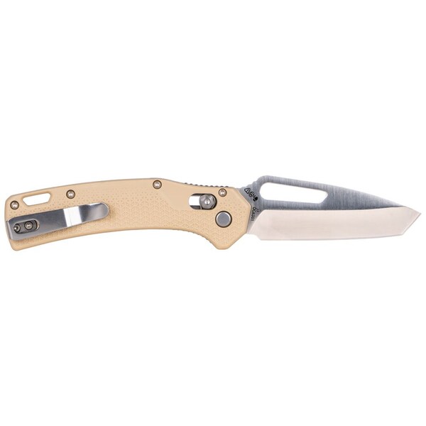 KTO Resurgence Knife, Tanto Blade, Sand Handle