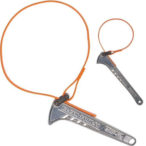 Grip-It Strap Wrench Kit, 6-Inch and 12-Inch Handles, 2-Piece