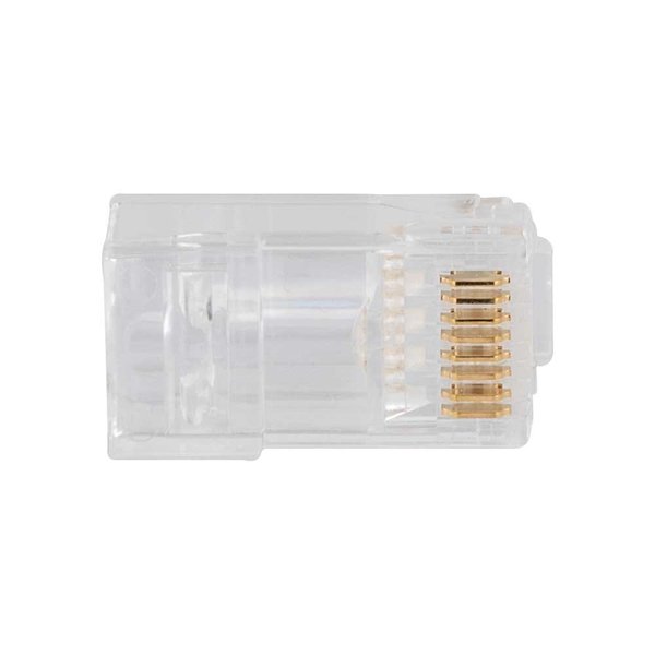 Pass-Thruâ¢ Modular Data Plugs, RJ-45-CAT6A, UTP, 50-Pack