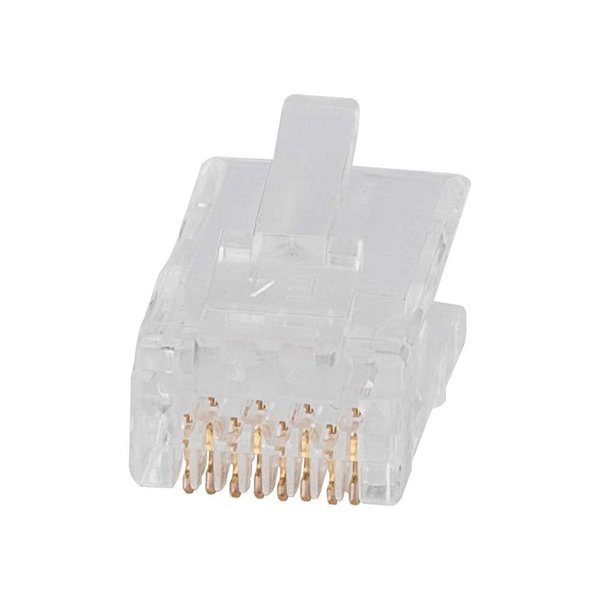 Pass-Thruâ¢ Modular Data Plugs, RJ-45-CAT6A, UTP, 50-Pack