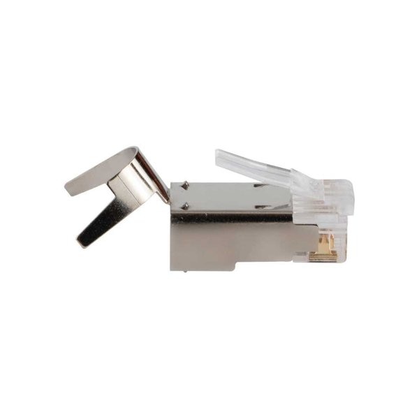 Pass-Thruâ¢ Modular Data Plug, RJ45-CAT6A, Shielded (STP), 100-Pack