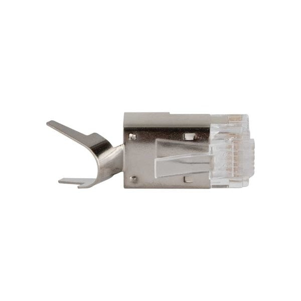 Pass-Thruâ¢ Modular Data Plug, RJ45-CAT6A, Shielded (STP), 100-Pack