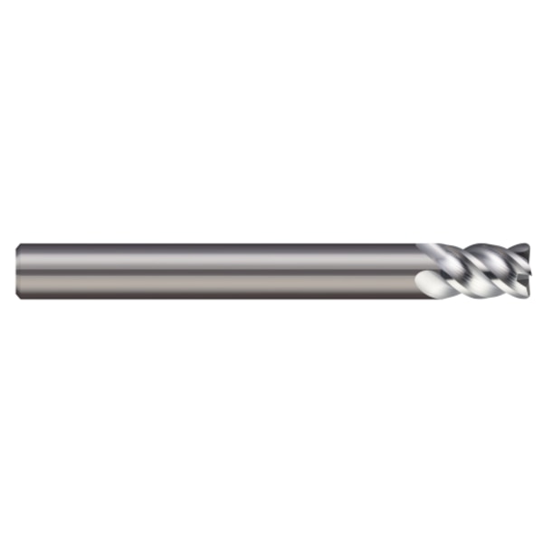 Carb End Mill, 10.00mm, 4FL, CC, Uncoated