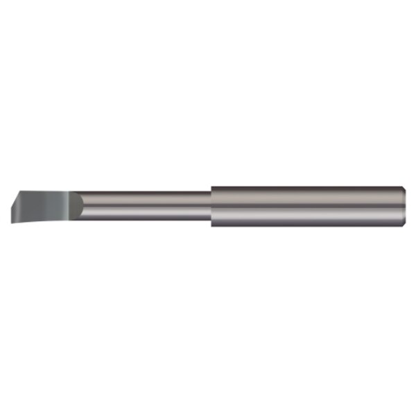Standard, Boring Tools, Helical Back Rake, 1.65 mm Min Bore dia