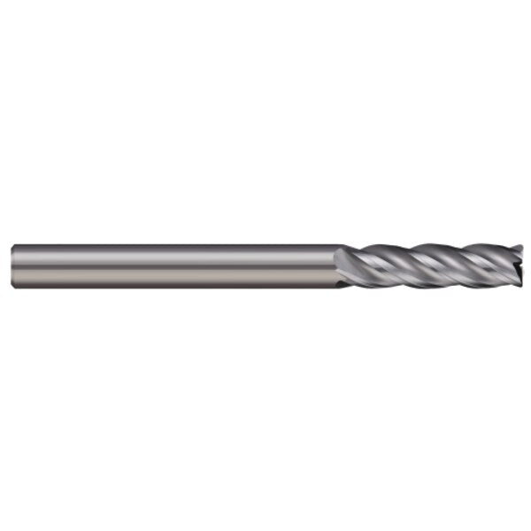 End Mill, 4 Flute, Corner Radius, 0.2500