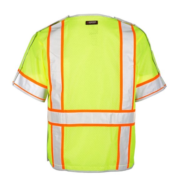 Vest, Breakaway, Class 3, Lime, M