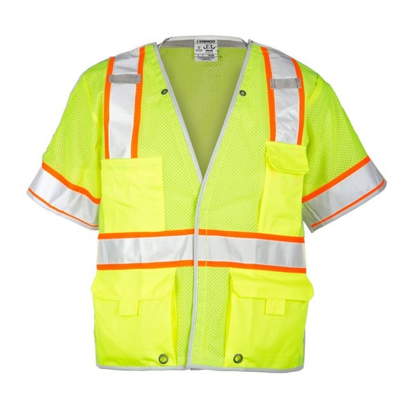 Vest, Breakaway, Class 3, Lime, M