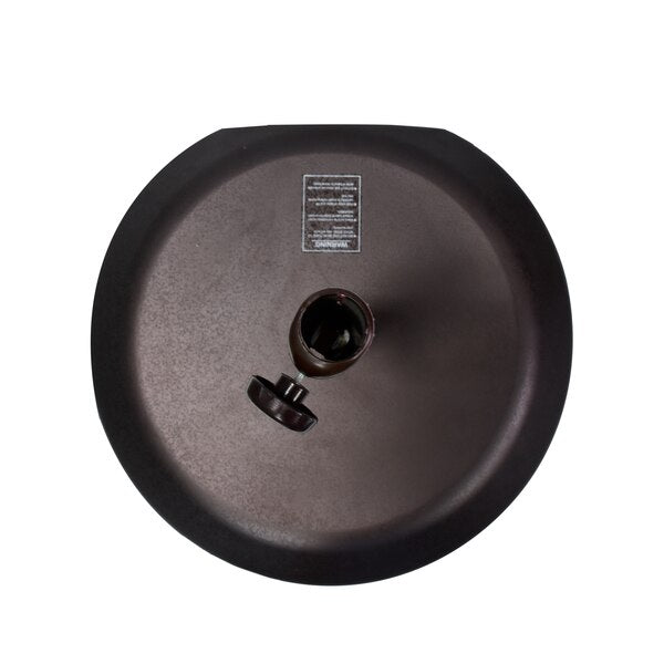 Umbrella Base, Steel Cover, Concrete Center