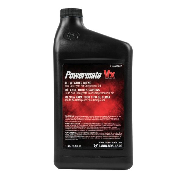 Air Compressor Oil, 1 qt