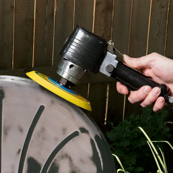 Dual Action Air Sander, 6in.