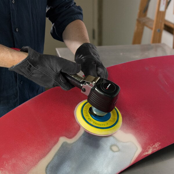 Dual Action Air Sander, 6in.